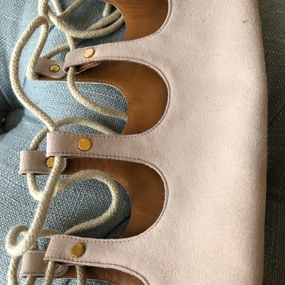 Chloé Gladiator Sandals Beige - Picture 4 of 7